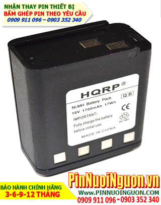 Pin máy bộ đàm Motorola 10V-1700mAh, thay cells pin/ hàng có sẳn - bảo hành 03 tháng
